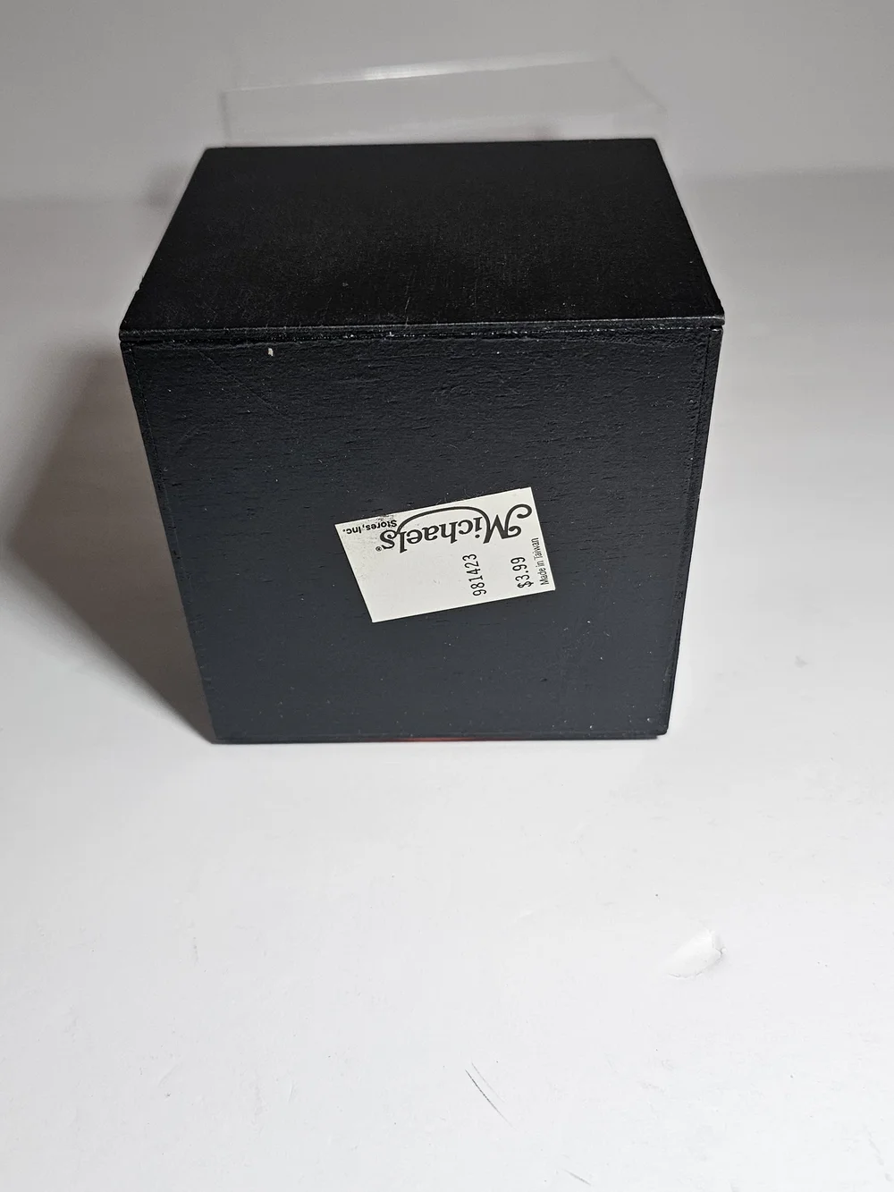 Michaels Halloween Black Cat Jack O Lantern Wooden Open Top Box Multi Use Holder